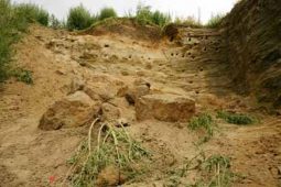 Rohlehm in der Grube